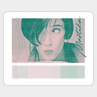 Martika // 80s Retro Aesthetic Fan Design Sticker